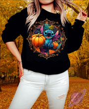 Load image into Gallery viewer, FALLING LEAVES-FALL ALIEN-CREWNECK SWEATSHIRT
