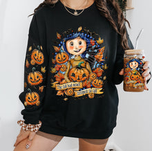 Load image into Gallery viewer, FALL BUTTONS - BOOT RUN 1 - CREWNECK SWEATSHIRT W/ SLEEVE PRINT
