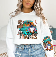 Load image into Gallery viewer, FALL TRUCK - ALIEN COSPLAY RUN - CREWNECK SWEATSHIRT  W/ SLEEVE PRINT
