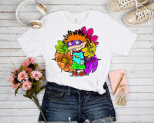Load image into Gallery viewer, 90&#39;S TOON RUN- FLOWER BOY TEE
