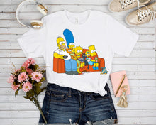 Load image into Gallery viewer, 90&#39;S TOON RUN- FUNNY FAMILY TEE 3

