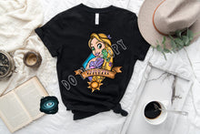 Load image into Gallery viewer, TATTOO RUN- GREY PRINCESS 2 TEE
