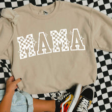Load image into Gallery viewer, CHECKER MAMA SWEATSHIRT
