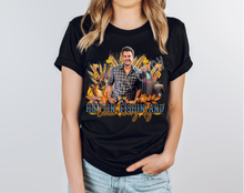 Load image into Gallery viewer, COUNTRY FALL RUN- LB HUNTIN-UNISEX TEE ADULTS/KIDS
