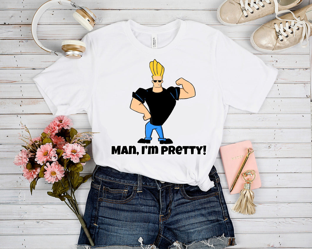 90'S TOON RUN- MAN I'M PRETTY TEE