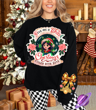 Load image into Gallery viewer, MUL PRINCESS- CREWNECK SWEATSHIRT  W/ SLEEVE PRINT
