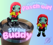 Load image into Gallery viewer, NIGHTMARE PATCH GIRL-3D PRINTED STRAW BUDDY
