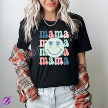 Load image into Gallery viewer, MAMA PALM TREE SMILEY TEE
