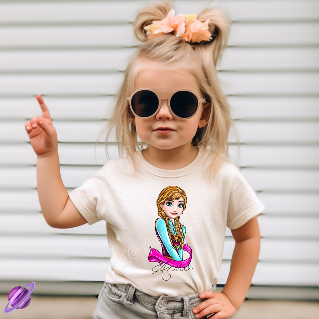 SIG ANNA - PRINCESS RUN -UNISEX TEE ADULTS/KIDS