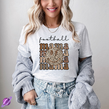 Load image into Gallery viewer, Football Mama Smiley Tee
