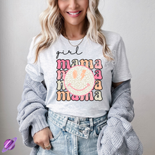 Load image into Gallery viewer, Girl Mama Smiley Tee
