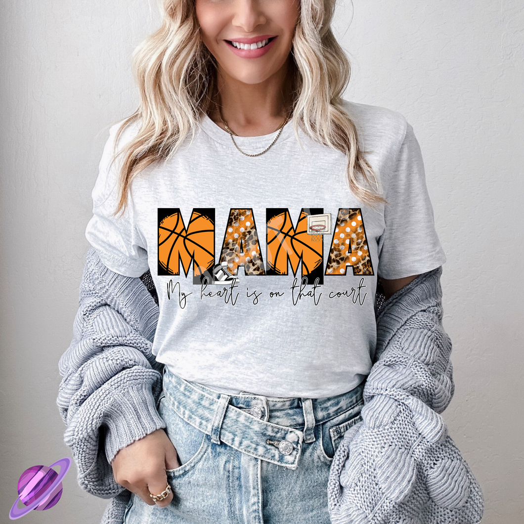BASKETBALL MAMA TEE
