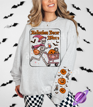 Load image into Gallery viewer, DECOR WHORE FALL- CREWNECK SWEATSHIRT  W/ SLEEVE PRINT
