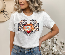 Load image into Gallery viewer, I LOVE FALL HAND HEART TEE
