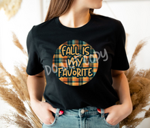 Load image into Gallery viewer, FALL PLAID - UNISEX TEE ADULTS/KIDS
