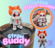 Load image into Gallery viewer, FLOAT CLOWN-3D PRINTED STRAW BUDDY
