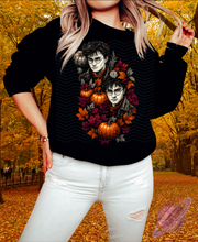 Load image into Gallery viewer, FALLING LEAVES-HP FALL-CREWNECK SWEATSHIRT

