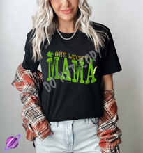 Load image into Gallery viewer, ONE LUCKY MAMA TEE
