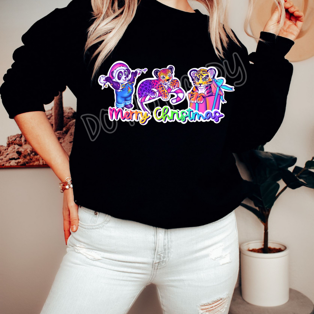 PINK LF XMAS - HOLIDAY RUN 1 - UNISEX HOODIE/SWEATER ADULTS/KIDS