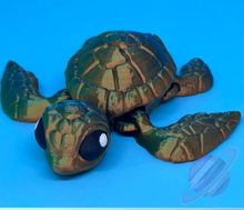 Load image into Gallery viewer, SEA TURTLE-3D PRINTED STRAW BUDDY
