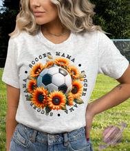Load image into Gallery viewer, SOCCER MAMA TEE
