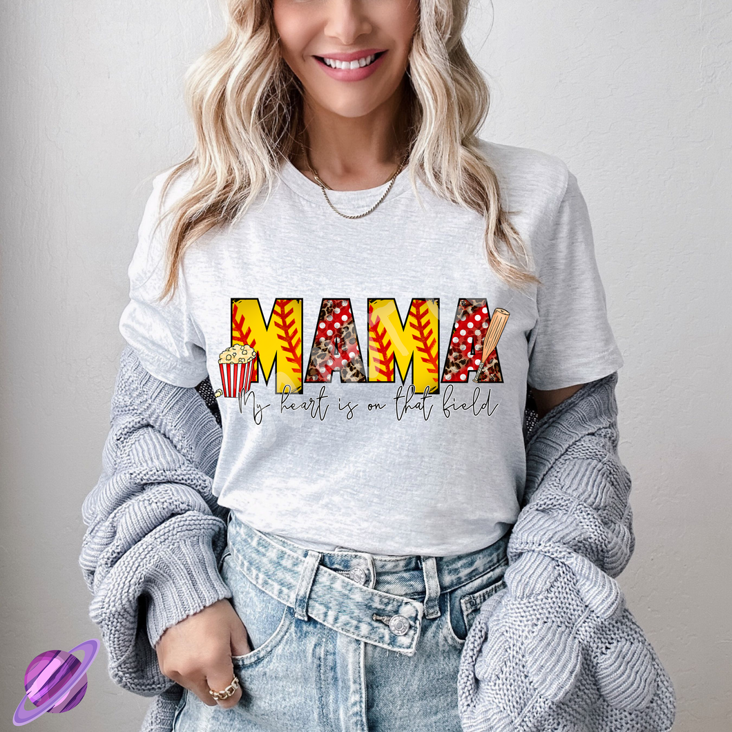 SOFTBALL MAMA TEE