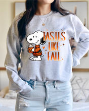 Load image into Gallery viewer, TASTES LIKE FALL 2- CREW NECK SWEATSHIRT
